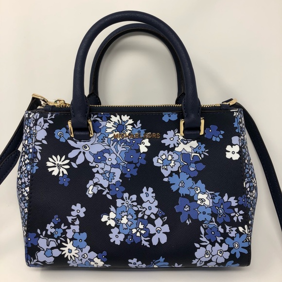 mk floral bag